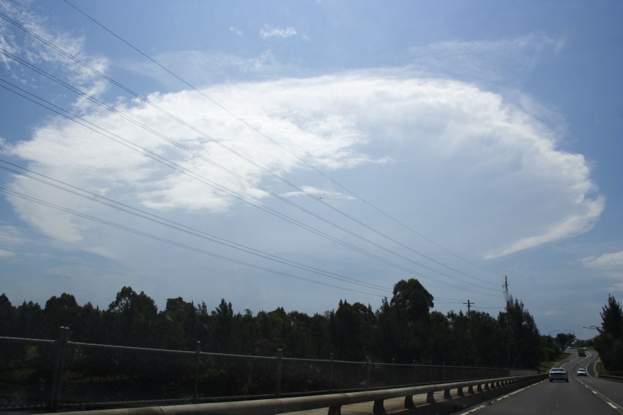 thunderstorm cumulonimbus_incus : North Richmond, NSW   21 November 2007