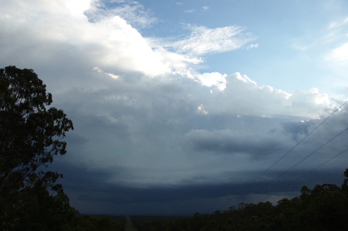 thunderstorm cumulonimbus_incus : Rappville, NSW   4 December 2007