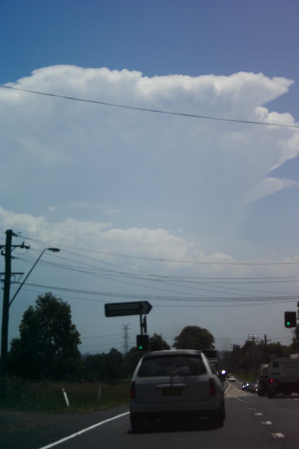 thunderstorm cumulonimbus_incus : Marsden Park, NSW   29 January 2008
