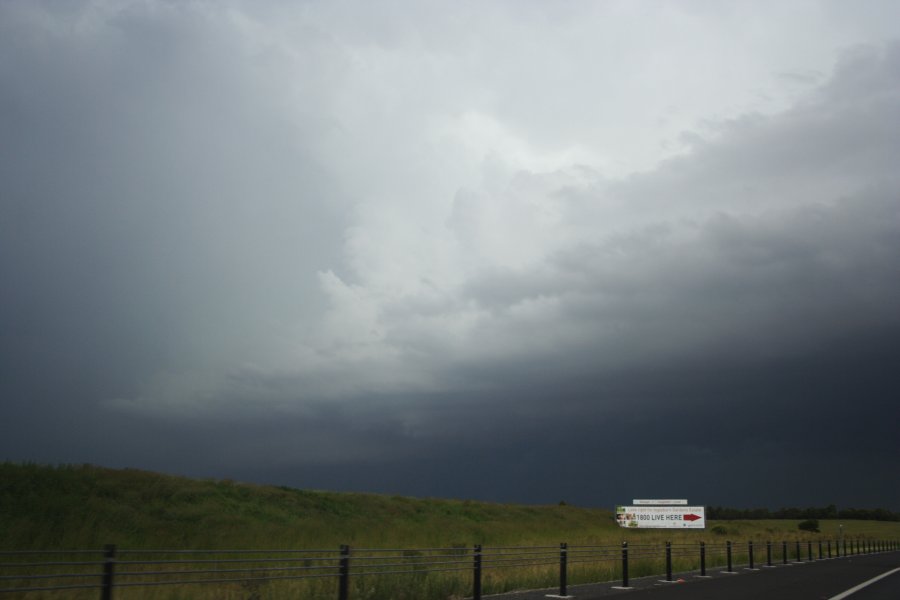 updraft thunderstorm_updrafts : near Campbelltown, NSW   26 February 2008