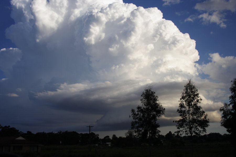 thunderstorm cumulonimbus_incus : Kellyville, NSW   29 March 2008