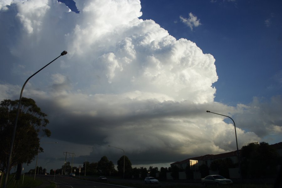 thunderstorm cumulonimbus_incus : Kellyville, NSW   29 March 2008