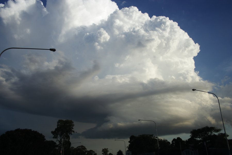 thunderstorm cumulonimbus_incus : Baulkham Hills, NSW   29 March 2008