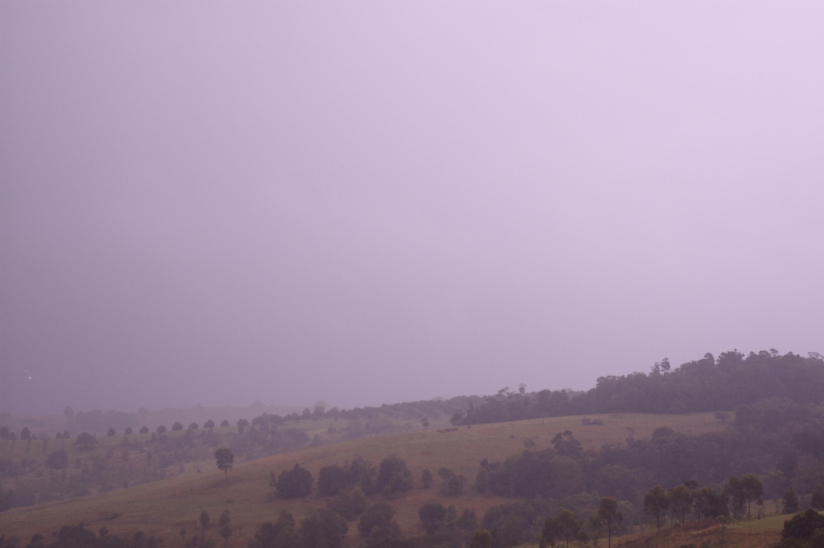 precipitation precipitation_rain : McLeans Ridges, NSW   28 August 2008