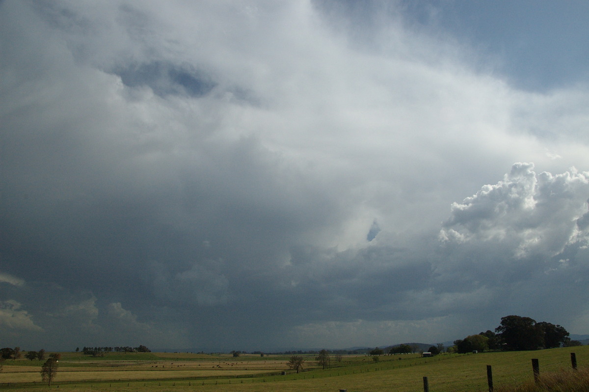 thunderstorm cumulonimbus_incus : near Kyogle, NSW   20 September 2008