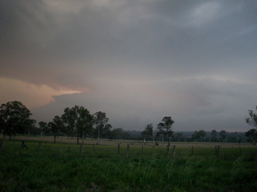 raincascade precipitation_cascade : near Muswelllbrook, NSW   5 October 2008