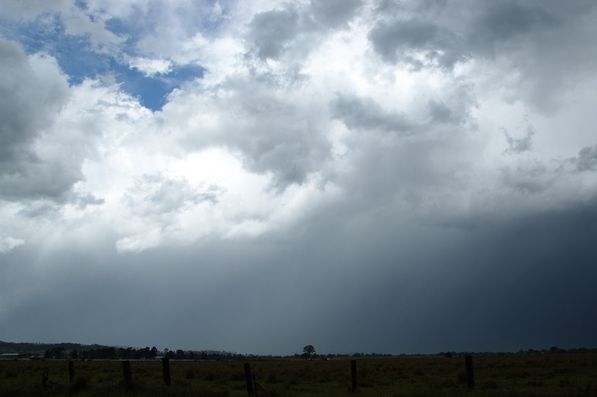 thunderstorm cumulonimbus_incus : Clovass, NSW   22 October 2008