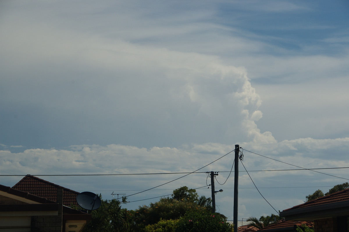 thunderstorm cumulonimbus_incus : Ballina, NSW   29 December 2008