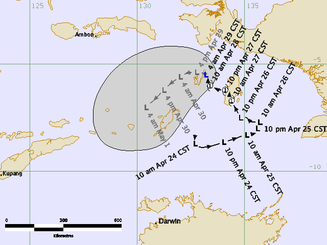 Tropical Cyclone Kirrily