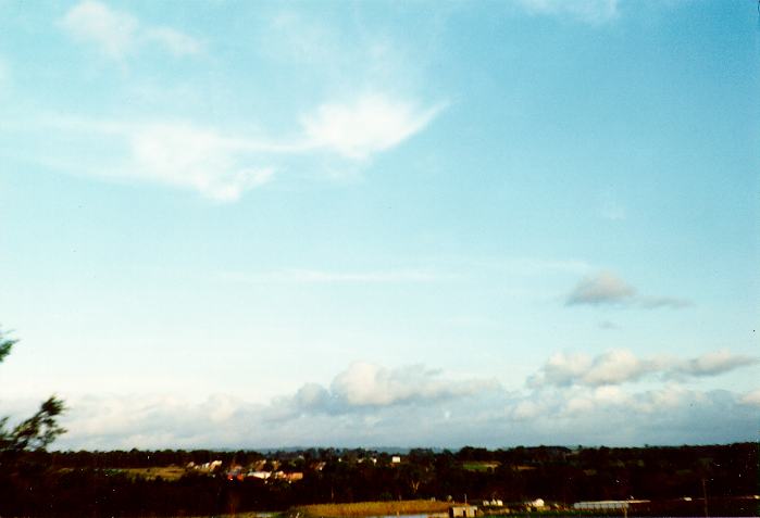 cirrus cirrus_cloud : Schofields, NSW   21 February 1990