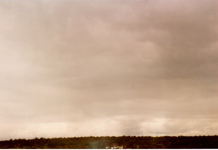 stratocumulus stratocumulus_cloud : Schofields, NSW   17 April 1990