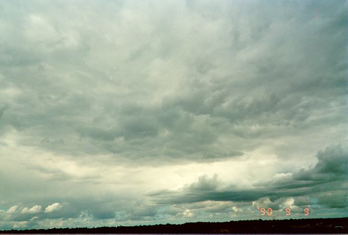 cumulus mediocris : Schofields, NSW   9 September 1990