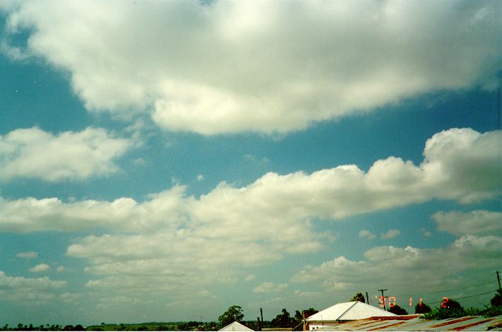 cumulus humilis : Schofields, NSW   2 November 1990
