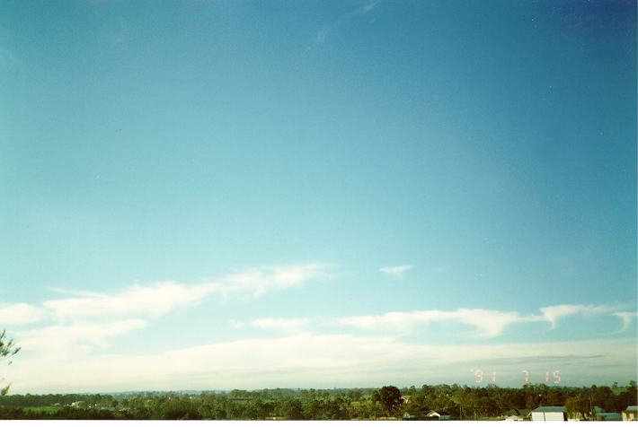 cirrus cirrus_cloud : Schofields, NSW   15 July 1991