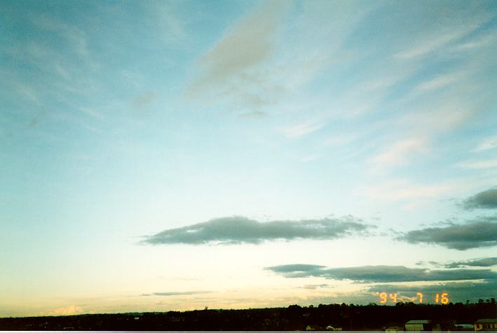 stratocumulus stratocumulus_cloud : Schofields, NSW   16 July 1994