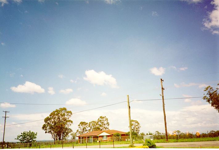 cumulus humilis : Schofields, NSW   6 January 1995