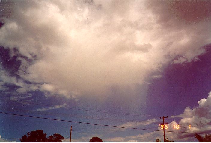 cumulus mediocris : Schofields, NSW   1 October 1995