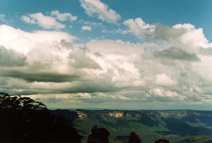 cumulus mediocris : Katoomba, NSW   4 October 1995