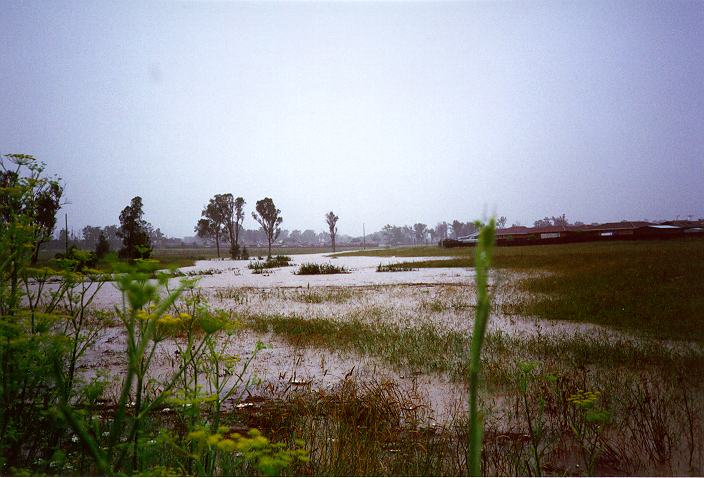 flashflooding flood_pictures : Oakhurst, NSW   2 January 1996