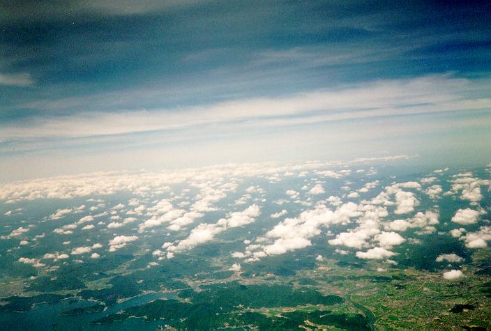 cloudsflying clouds_taken_from_plane :    31 July 1996