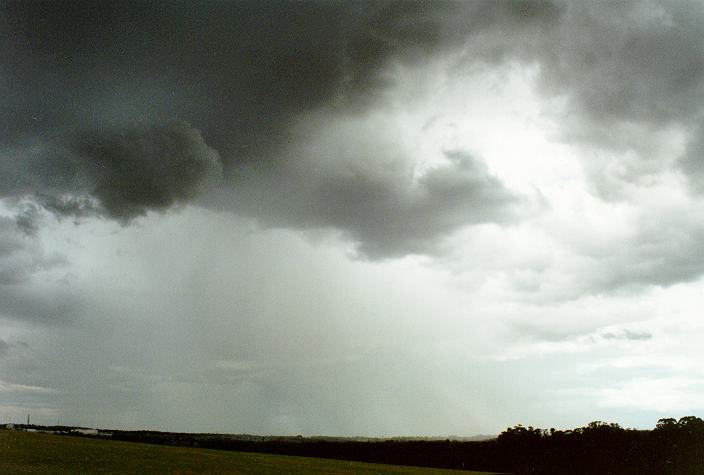 thunderstorm cumulonimbus_calvus : Oakhurst, NSW   7 December 1996