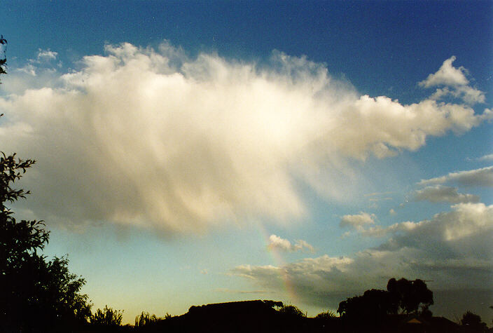 cumulus mediocris : Oakhurst, NSW   26 September 1997