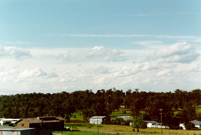 cumulus humilis : Schofields, NSW   3 October 1997