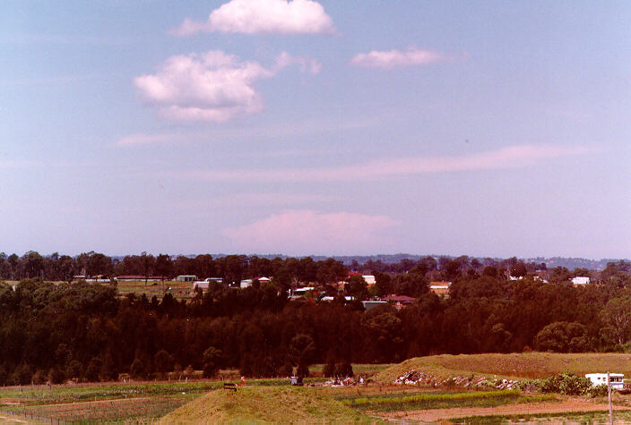 thunderstorm cumulonimbus_incus : Schofields, NSW   2 November 1997