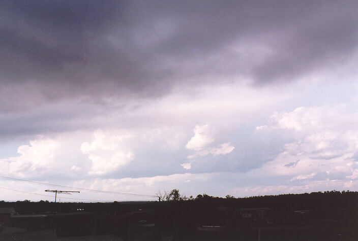 stratocumulus stratocumulus_cloud : Schofields, NSW   15 November 1997