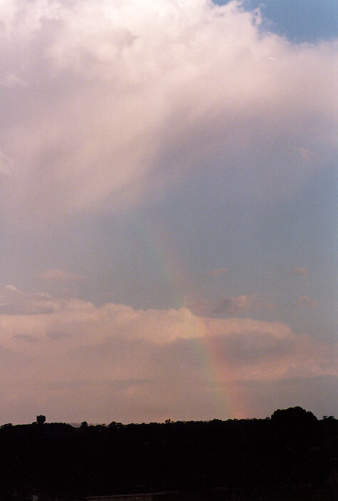 rainbow rainbow_pictures : Schofields, NSW   15 November 1997