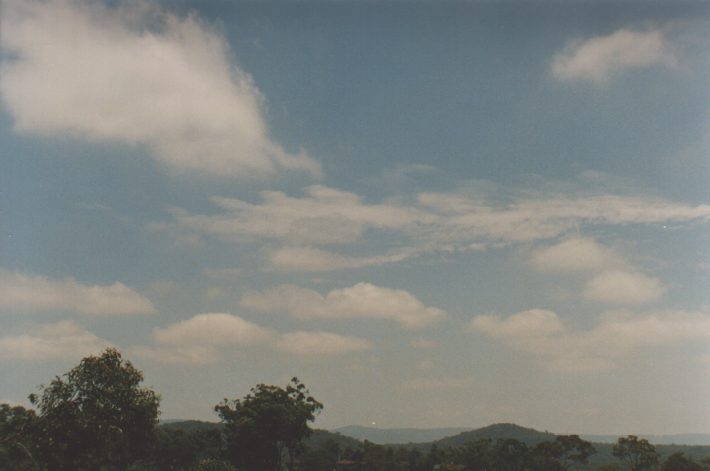 cumulus humilis : Woodrising, NSW   7 November 1998