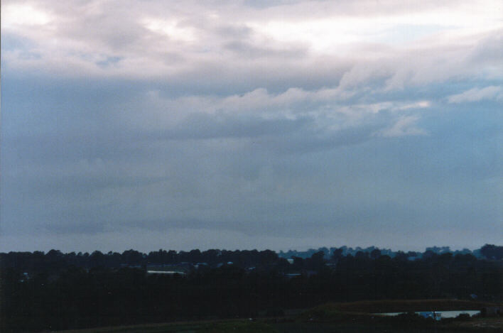 stratocumulus stratocumulus_cloud : Schofields, NSW   10 April 1999