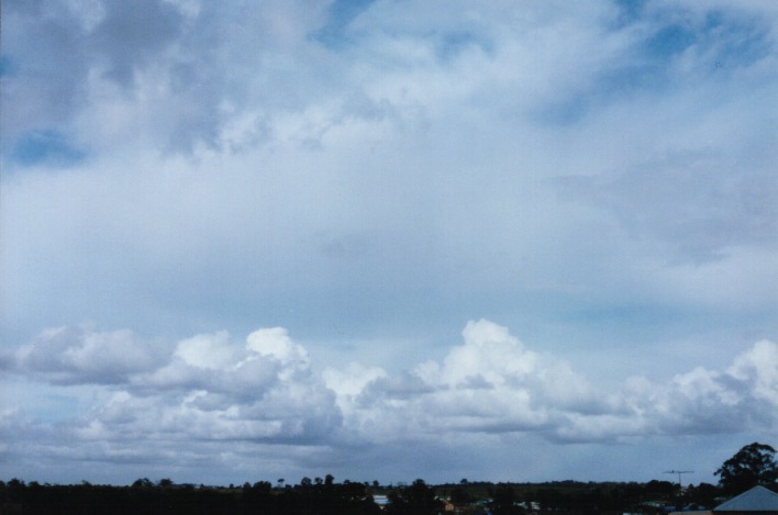 altostratus altostratus_cloud : Schofields, NSW   16 July 1999