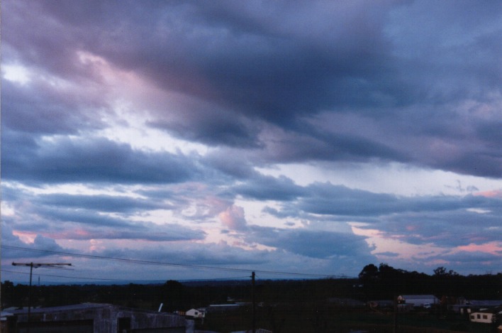 cumulus congestus : Schofields, NSW   28 August 1999