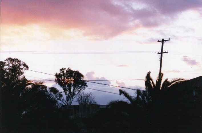 thunderstorm cumulonimbus_calvus : Schofields, NSW   28 August 1999