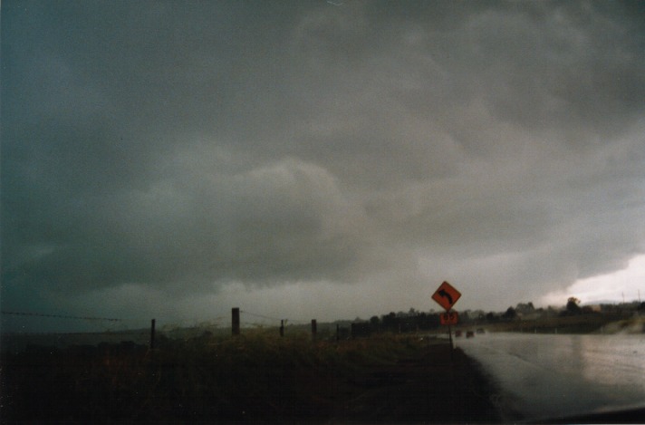 precipitation precipitation_rain : W of Singleton, NSW   31 October 1999