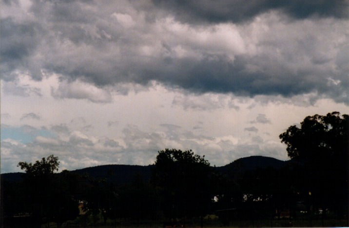cumulus humilis : Richmond, NSW   6 November 1999