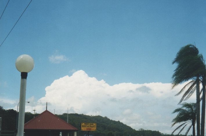 thunderstorm cumulonimbus_incus : Maclean, NSW   5 January 2000