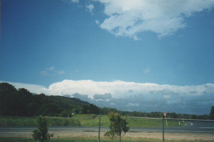 cumulonimbus supercell_thunderstorm : Maclean, NSW   5 January 2000
