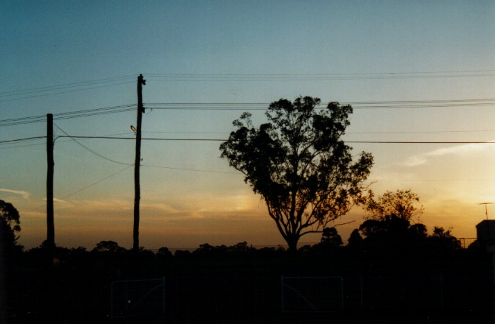 altostratus altostratus_cloud : Schofields, NSW   8 February 2000