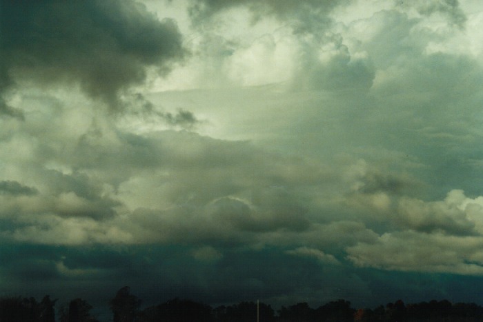cumulonimbus supercell_thunderstorm : Narrabri, NSW   10 July 2000