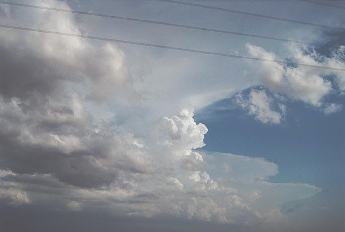 cumulonimbus supercell_thunderstorm : Harper, Kansas, USA   4 June 2001