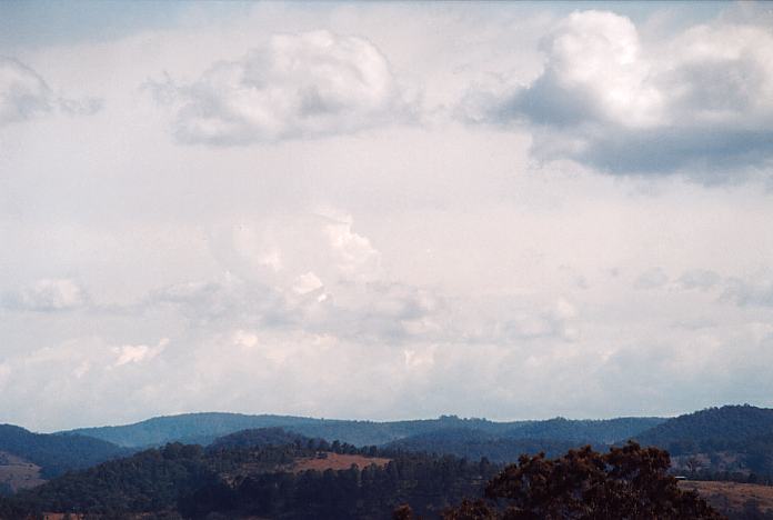 cumulus humilis : Stroud, NSW   26 August 2001