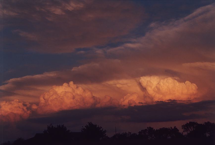 thunderstorm cumulonimbus_incus : near Snyder, Texas, USA   7 June 2003