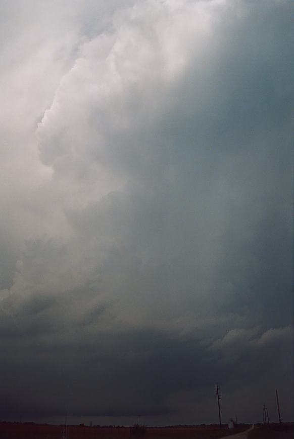 updraft thunderstorm_updrafts : near Olney, Texas, USA   12 June 2003