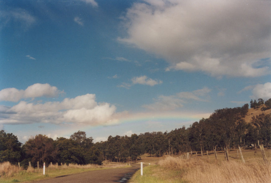 cumulus humilis : Dungog, NSW   1 October 2004