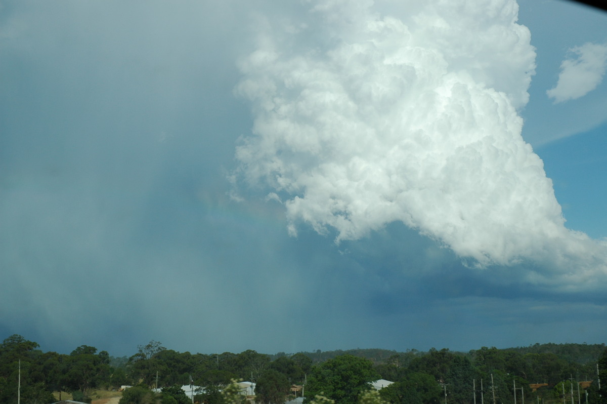 updraft thunderstorm_updrafts : NW of Brisbane, QLD   26 December 2005