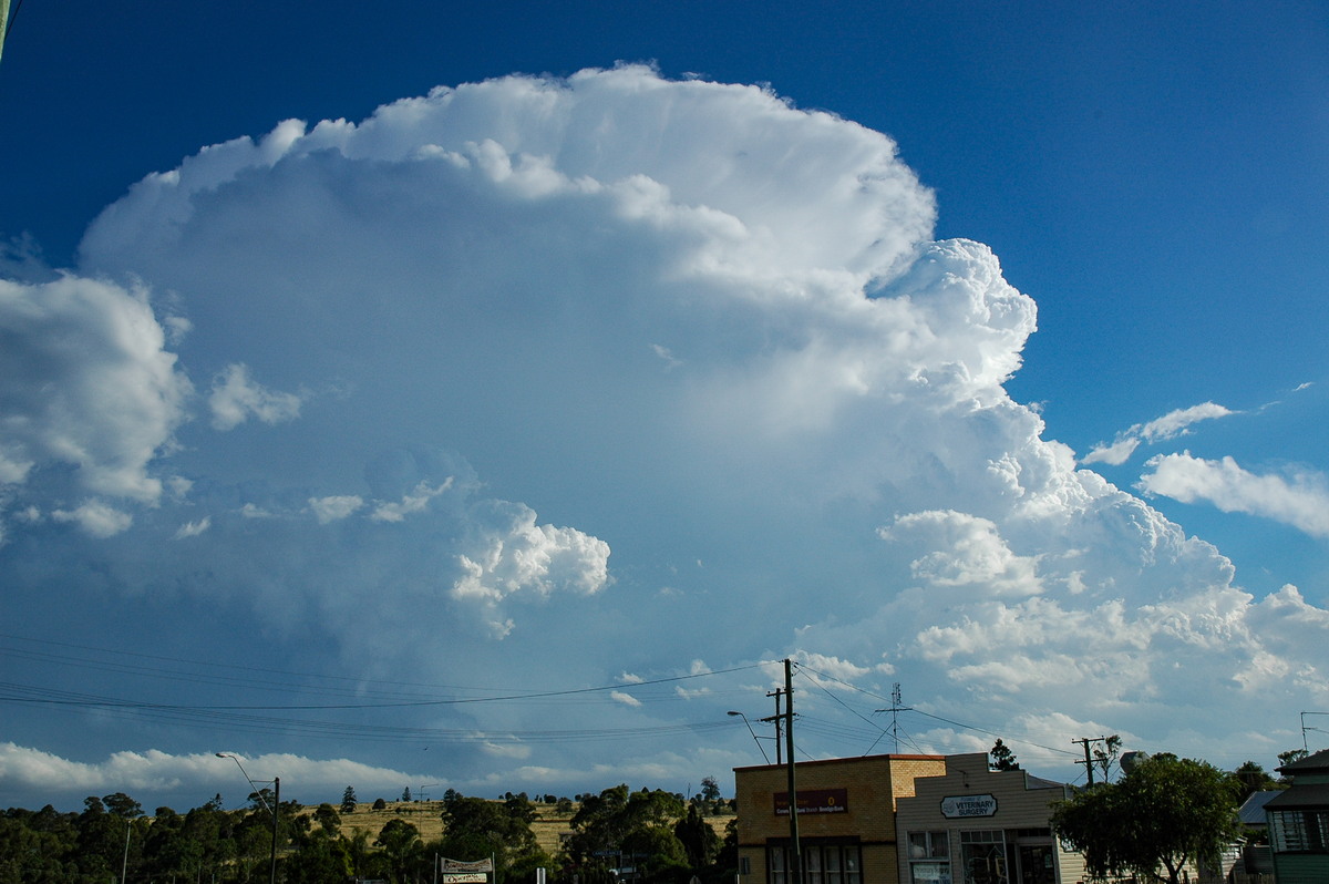thunderstorm cumulonimbus_incus : Yarraman, QLD   26 December 2005