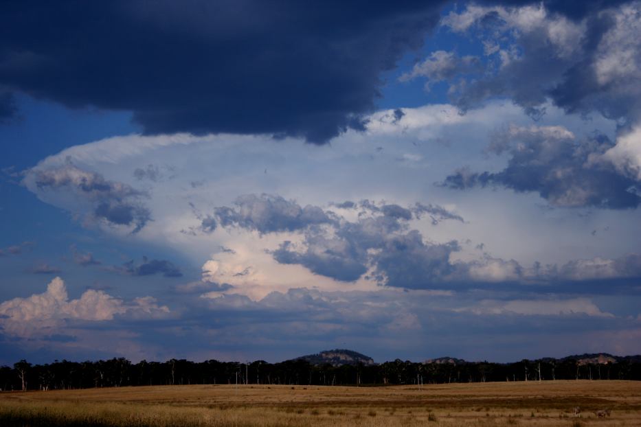 thunderstorm cumulonimbus_incus : Capertee, NSW   14 January 2006