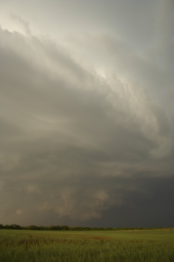 cumulonimbus supercell_thunderstorm : Jayton, Texas, USA   3 May 2006